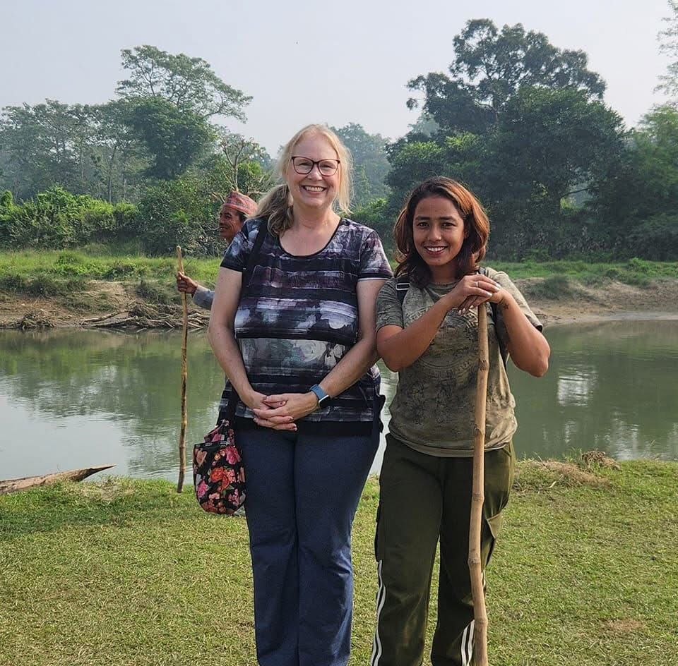 Founder Maria in the jungle